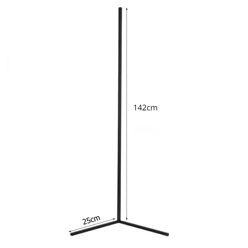 Corner Floor Lamp Modern Simple LED Rod Floor Lamps for Bedroom Living Room Decor Atmosphere Standing Light Indoor Lighting