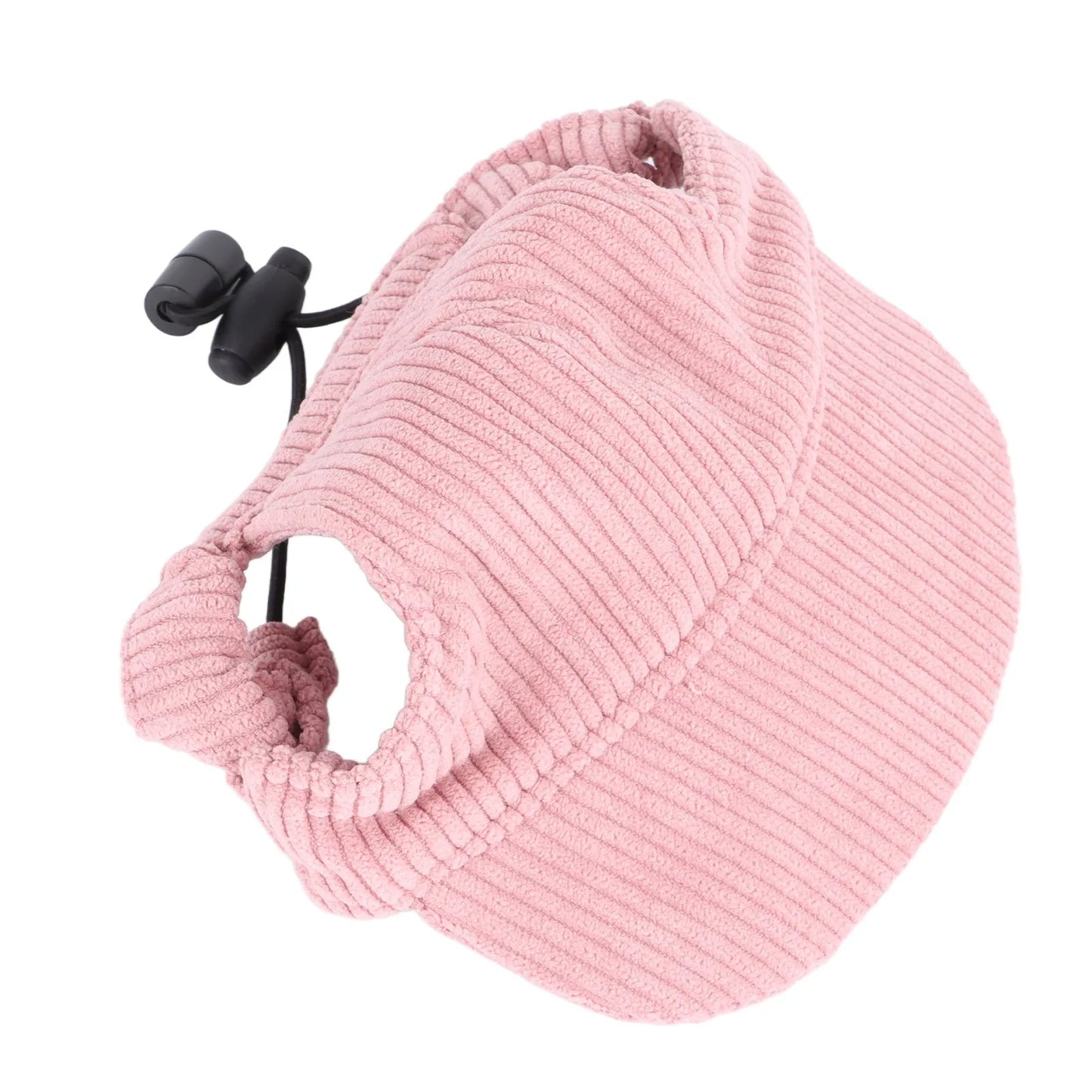 Summer Pet Sun Hat Adjustable Corduroy Casual Pet Hat Lightweight Stylish Pet Hat for Dogs Cats