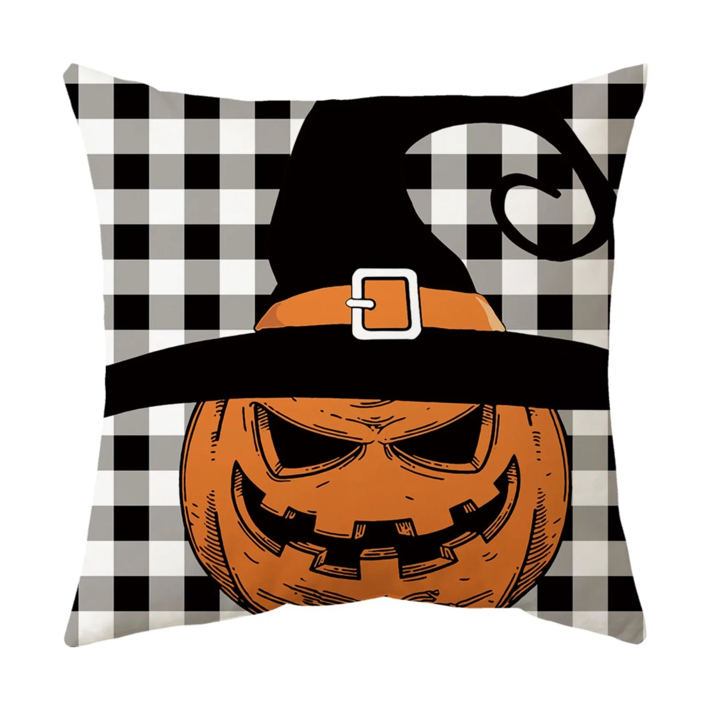 4PCS Halloween Decor Pillow Case Pillow Cover Funny Pumpkin Ghosts Print Cushion Cover Home Decorations Holiday Gifts 2024