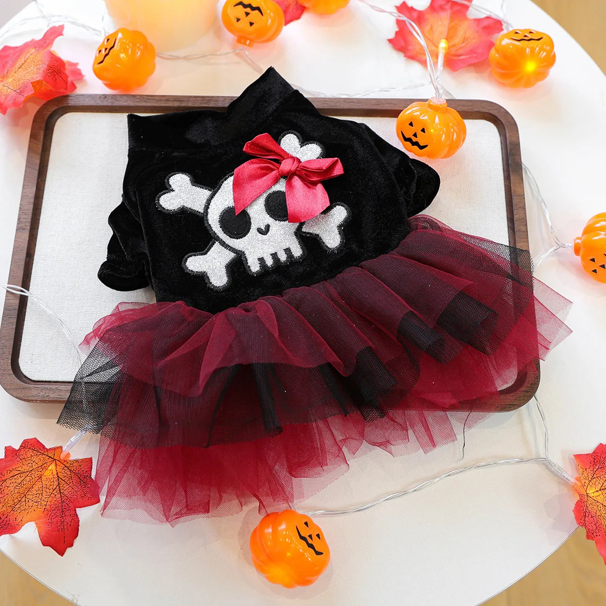 Halloween Girl Jacket For Dog Clothes Autumn Winter Pet Cat Coat Puppy Princess XS XL Dresses For Small Puppy Animal Chihuahua