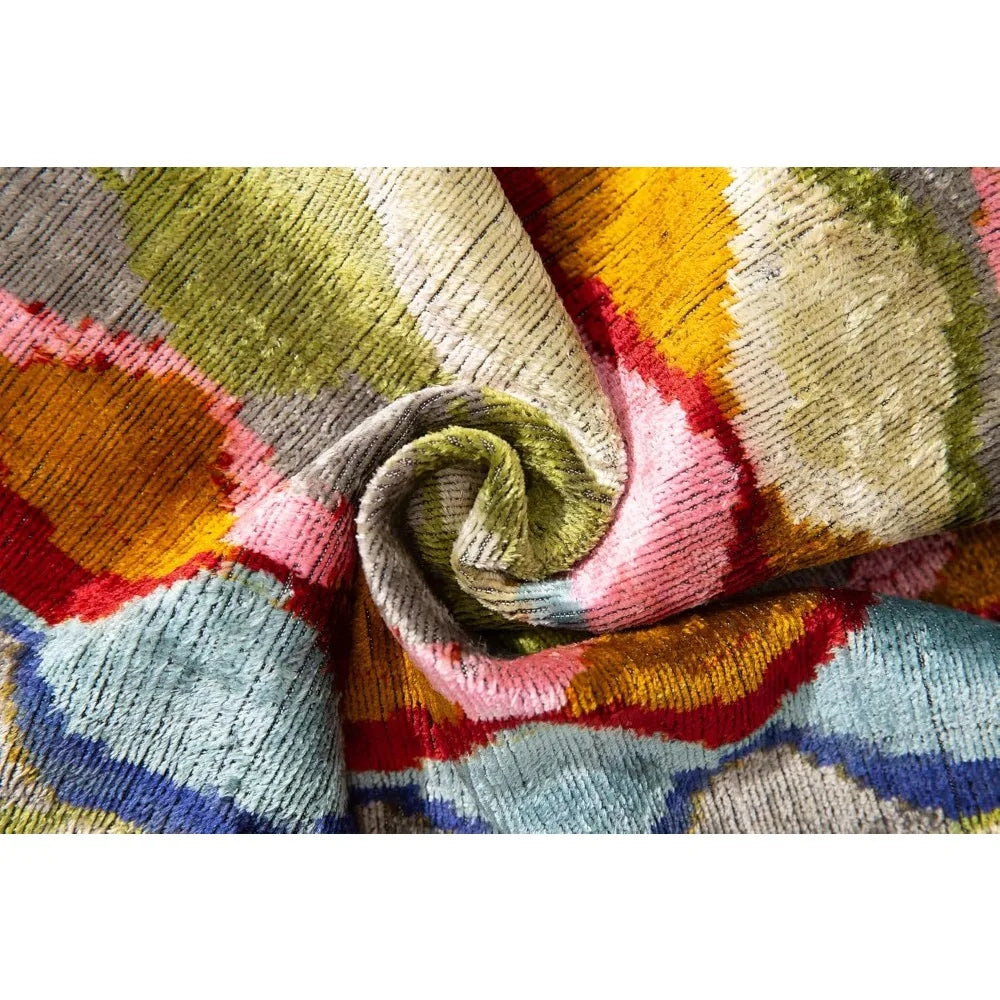 Luxurious Velvet Throw Pillow 16x24 Inches - Soft Decorative Cushion with High-Quality Feather Fill - Multicolored