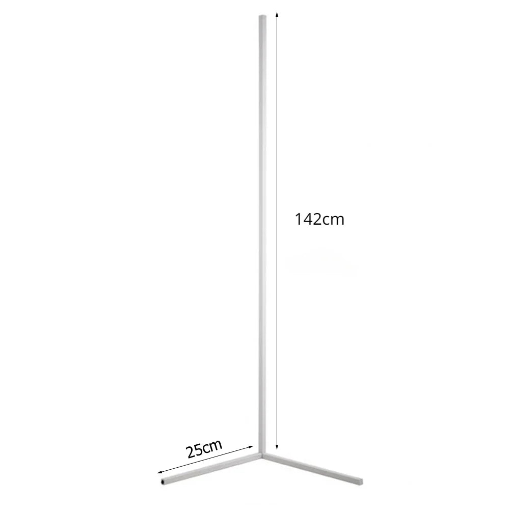 Corner Floor Lamp Modern Simple LED Rod Floor Lamps for Bedroom Living Room Decor Atmosphere Standing Light Indoor Lighting