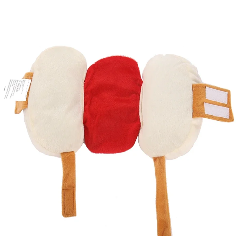 A56X Pet Funny Costume Hot Dog Dress Up, Cute Cat And Puppy Costume Small And Medium Dogs Halloween Party Role Play Gift