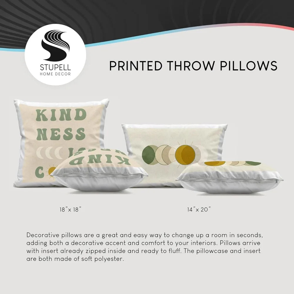 Aquatic Seashell Beach Water Design by Diannart Throw (Set of 4) Pillow, 18 x 18, Blue