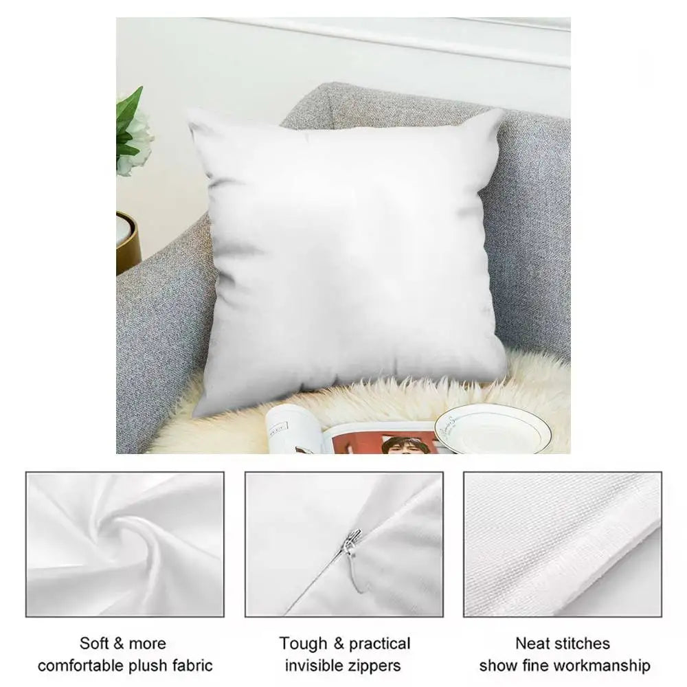 Cute Zo-friend Pillow Case Double-Sided Printing Cushion Cover 45x45 Decorative Cushions Sofa Home Decor Soft Pillowcase