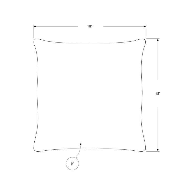 Pillows, Set Of 2, 18 X 18 Square, Insert Included, Decorative Throw, Accent, Sofa, Couch, Bedroom, Grey Hypoallergenic Polyeste