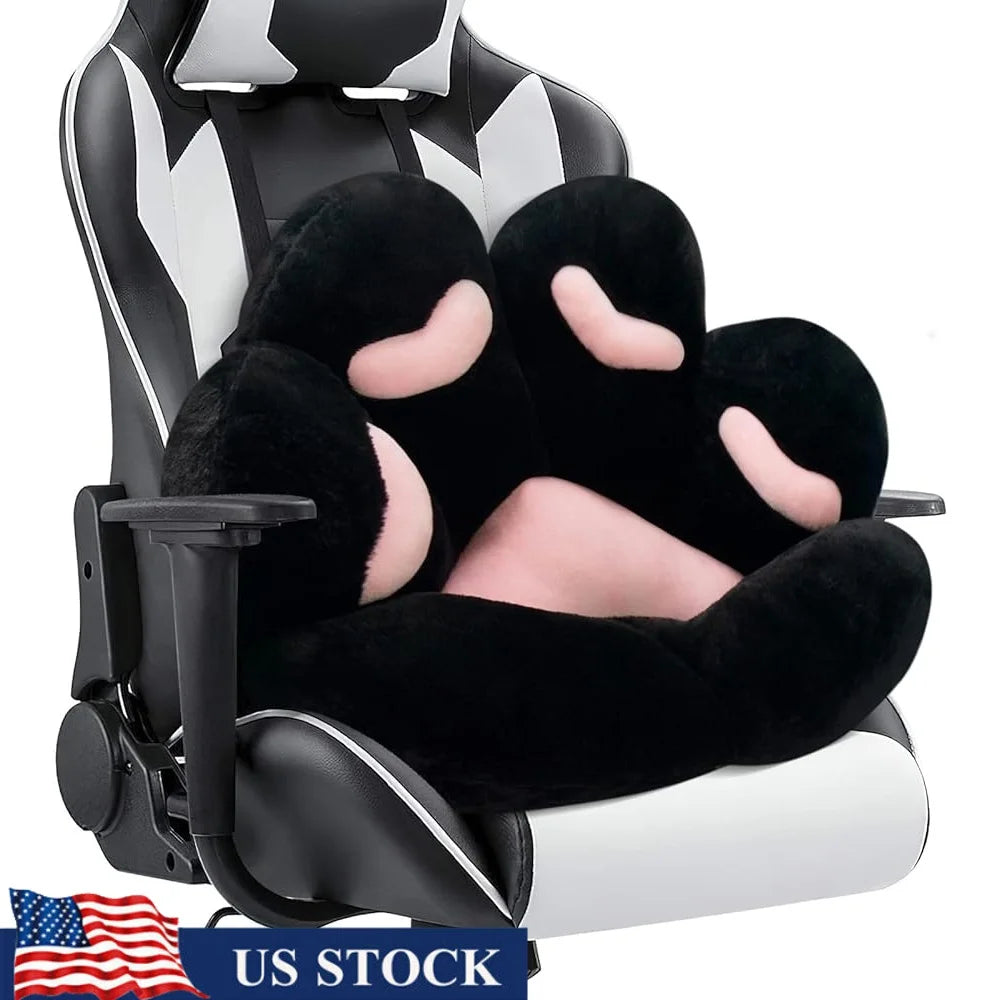 Cat Paw Floor Cushion Plush Comfy Chair Pillow Soft Lazy Gaming Seat Cute Preferred Gift Cat Lovers