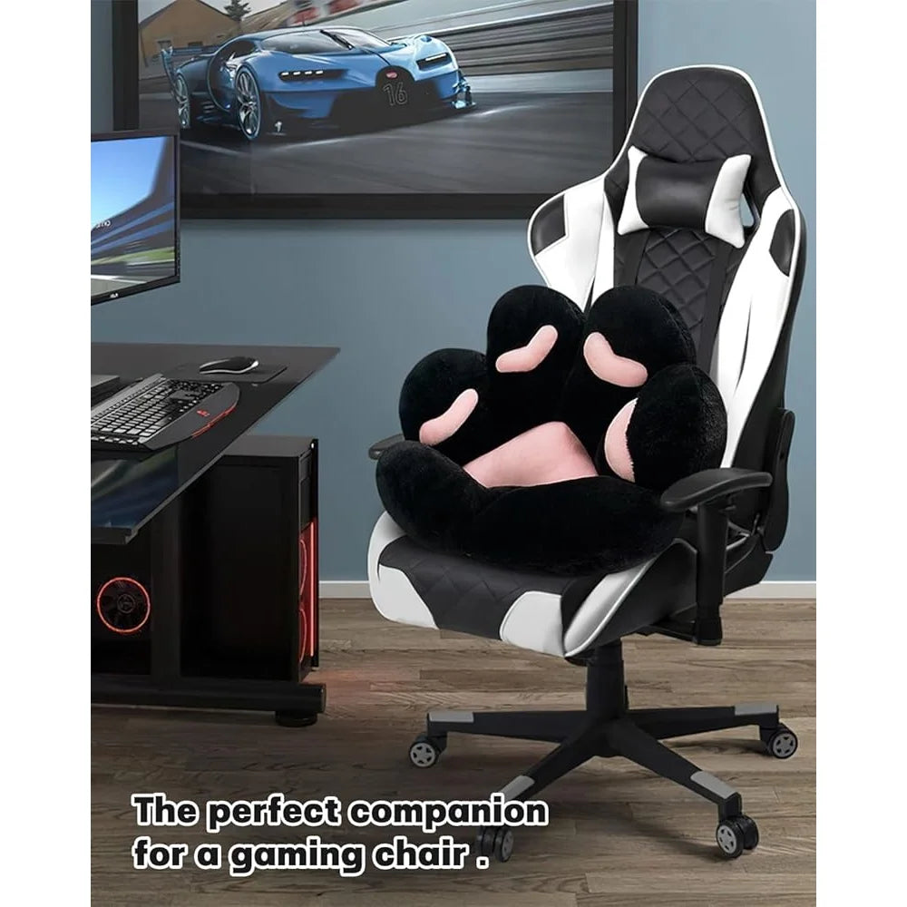 Cat Paw Floor Cushion Plush Comfy Chair Pillow Soft Lazy Gaming Seat Cute Preferred Gift Cat Lovers