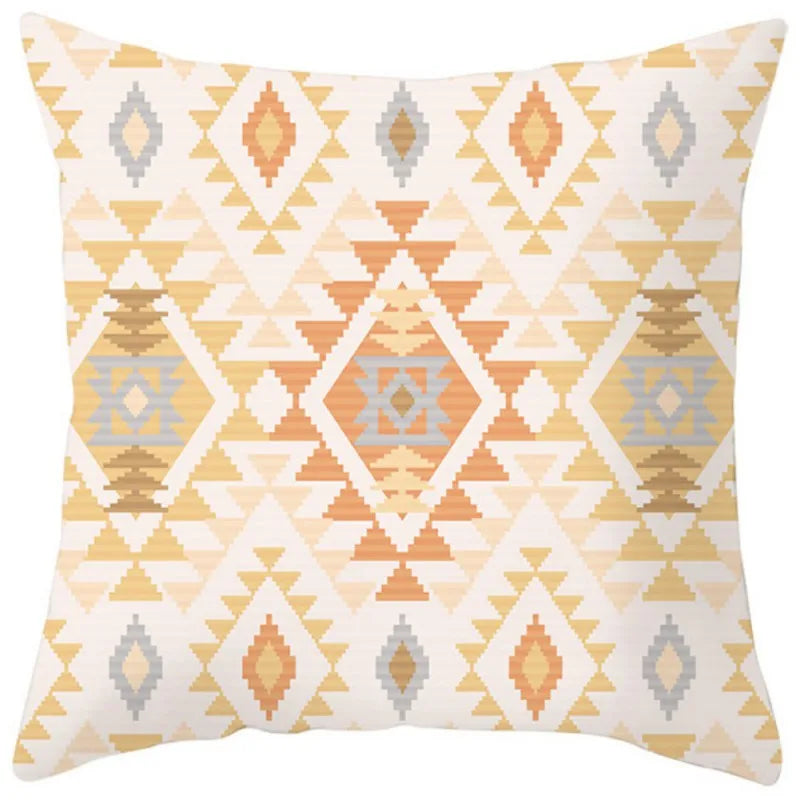 1/4pcs Bohemian Throw Pillows Case Sofa Cushions Decorative Linen Comfortable Geometric Cushion Cover Home Pillowcase Multi-Styl