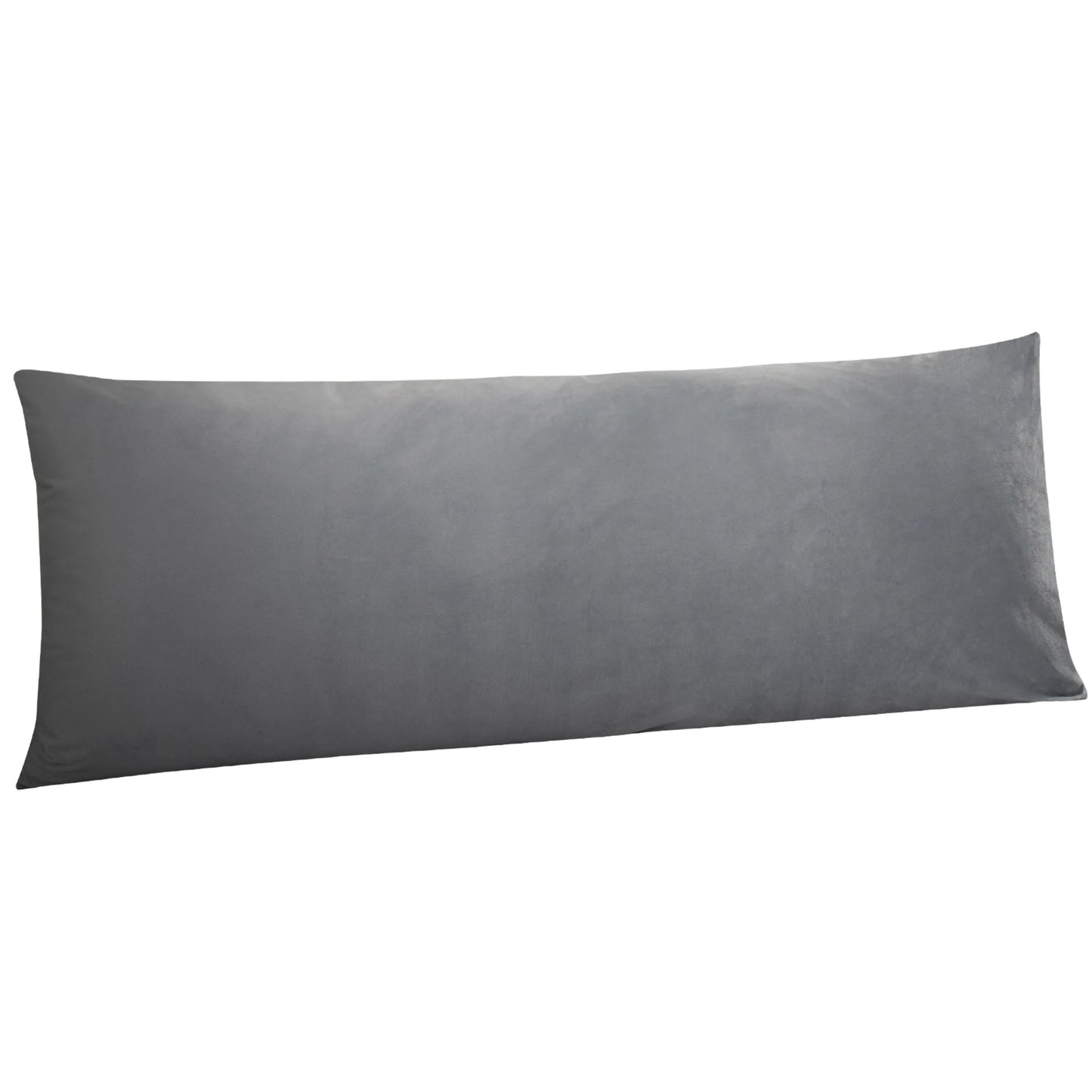 Ntbay Super Soft and Cozy Luxury Fuzzy Velvet Long Body Pillowcase, Easy Care Body Pillow Cover with Zipper Closure