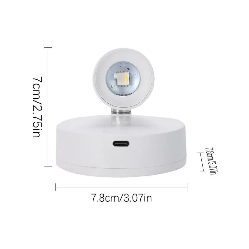 Indoor Uplighting For Art Remote Control Rotatable Uplighting Small Art Spotlights Battery Powered Uplighting For Plants