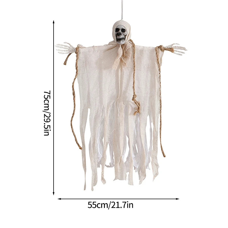Day of The Dead Halloween Decoraiton 2025 Hallowen Outdoor Decor Hanging Flags Ghost Skeleton Decor Home Decor