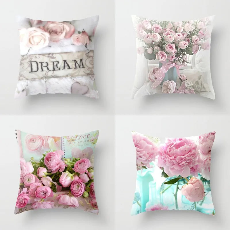 1/4pcs Bohemian Throw Pillows Case Sofa Cushions Decorative Linen Comfortable Geometric Cushion Cover Home Pillowcase Multi-Styl