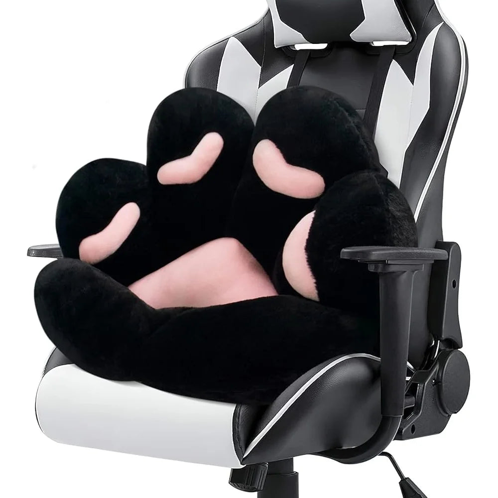 Cat Paw Floor Cushion Plush Comfy Chair Pillow Soft Lazy Gaming Seat Cute Preferred Gift Cat Lovers