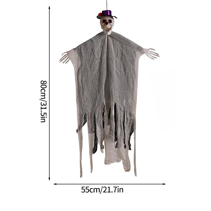 Day of The Dead Halloween Decoraiton 2025 Hallowen Outdoor Decor Hanging Flags Ghost Skeleton Decor Home Decor