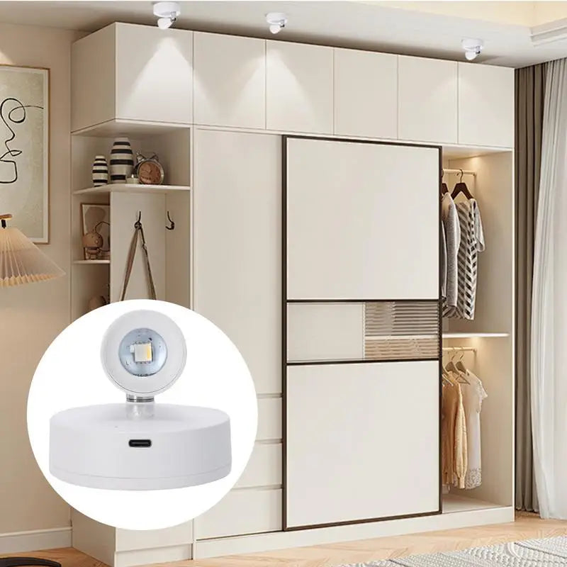 Indoor Uplighting For Art Remote Control Rotatable Uplighting Small Art Spotlights Battery Powered Uplighting For Plants