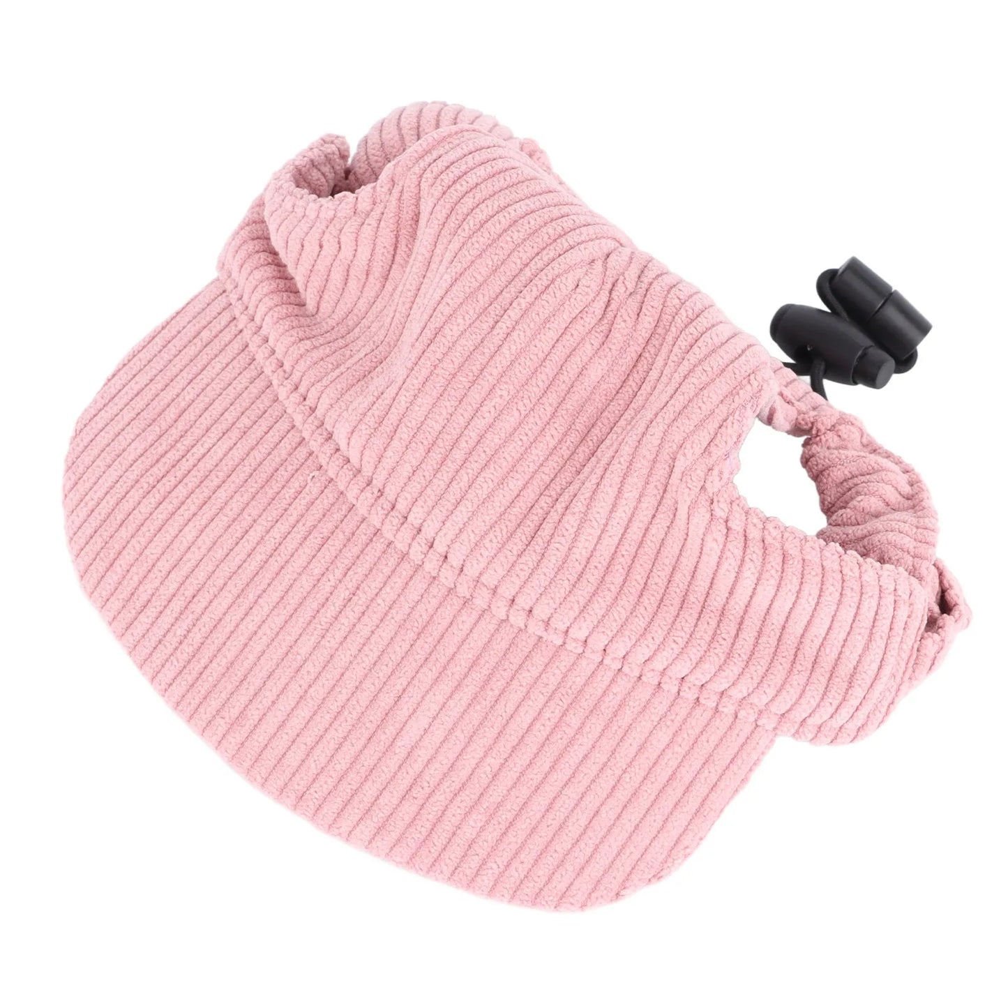 Summer Pet Sun Hat Adjustable Corduroy Casual Pet Hat Lightweight Stylish Pet Hat for Dogs Cats