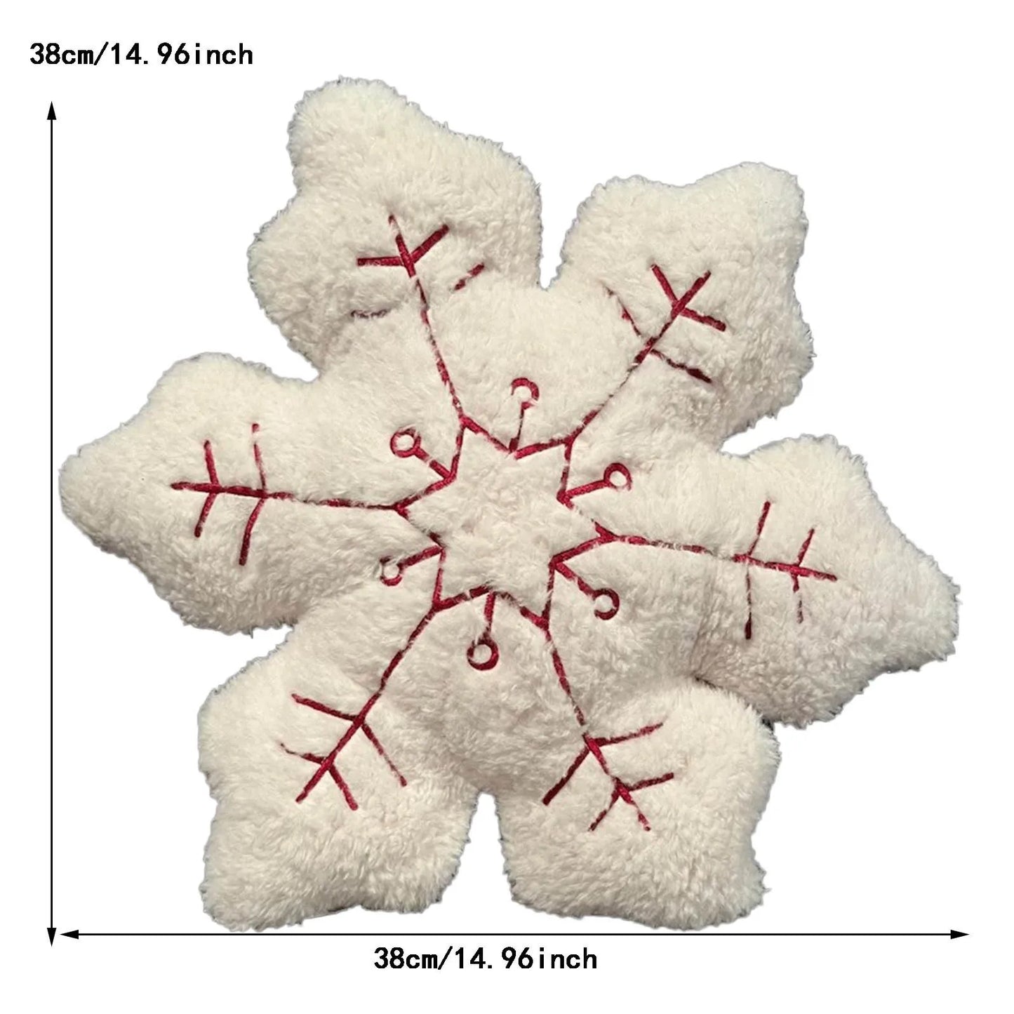 3d Snowflake Decorative Cushion Pillow Winter Snowflake Pillow Cushion Decorative Snowflake Shaped Pillow Cushion For Bedroom