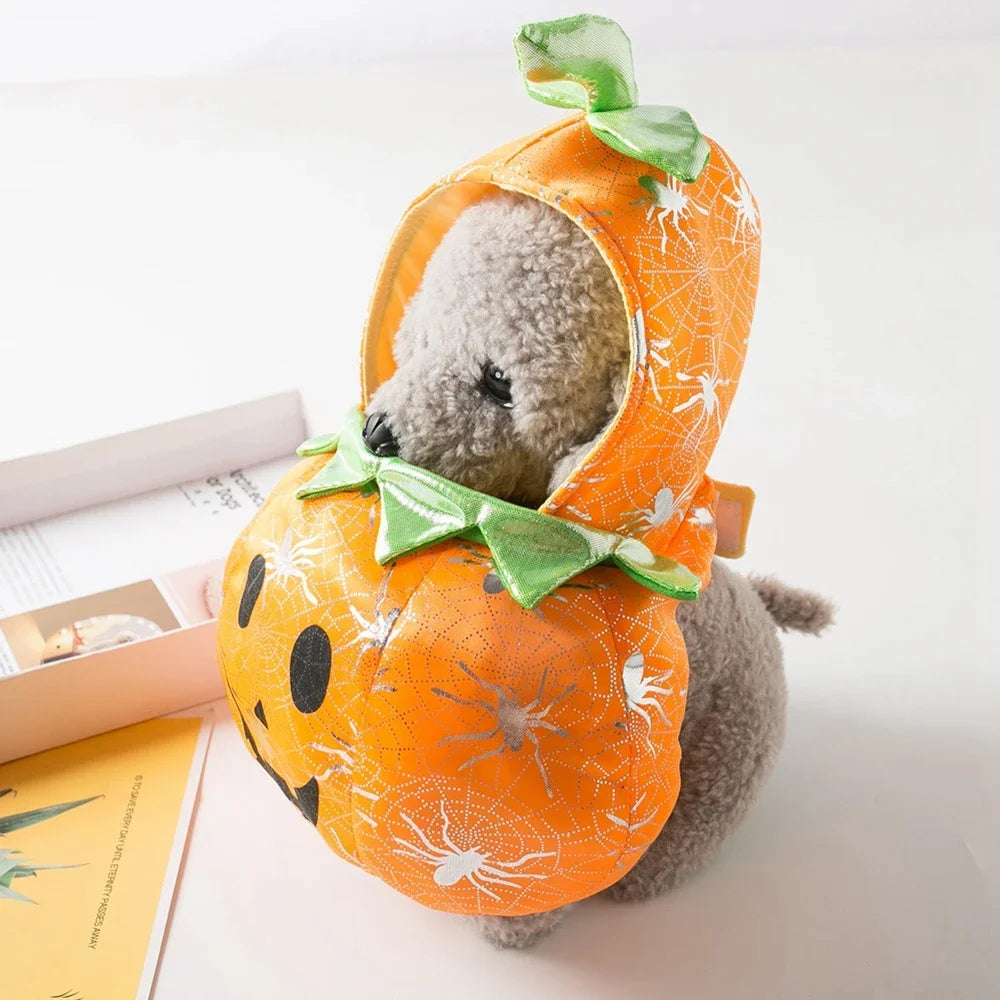 Funny Pumpkin Pet Clothes Halloween Carnival Dog Clothes Cat Coat Puppy Christmas NewYear Clothes Outfit for Small Dogs