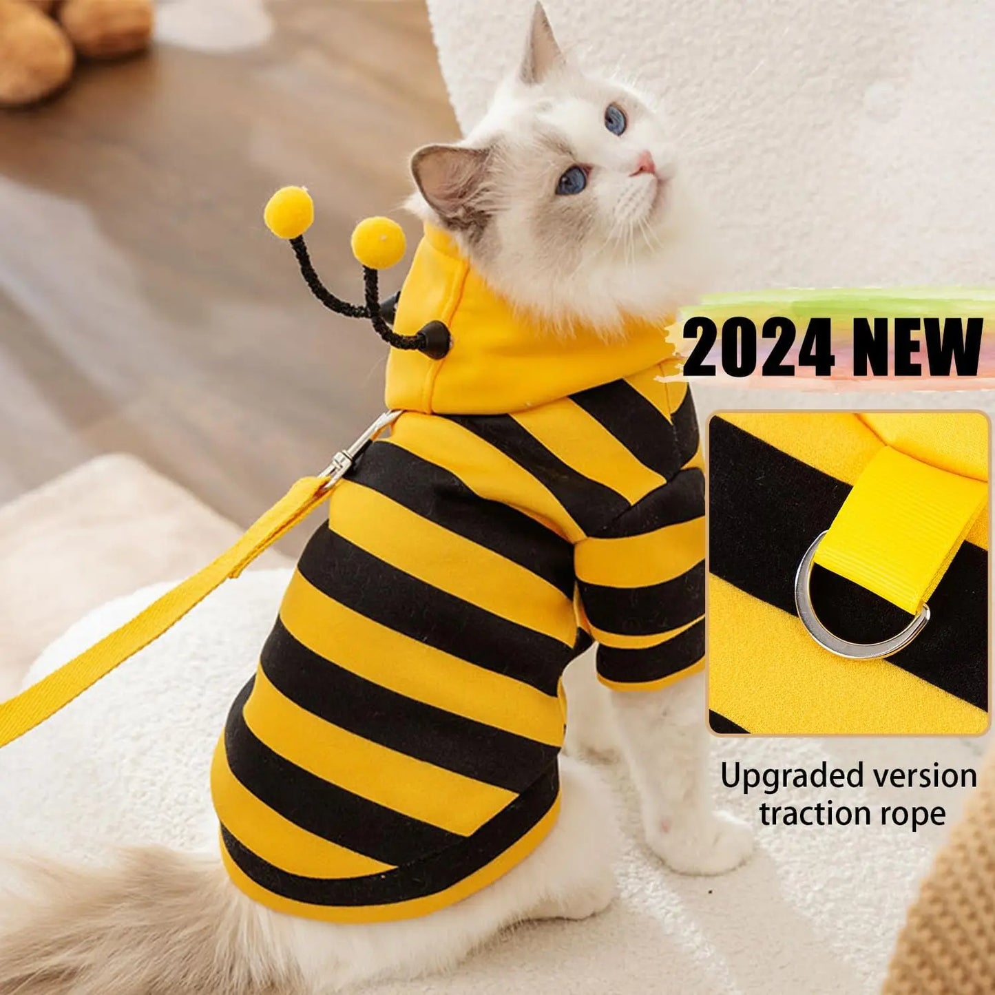 TONG Pet Dog Cat Hoodie Christmas Sweater Cold Weather Warm Coat for Puppy Small Dog Halloween Party Costume Cute Hoodie