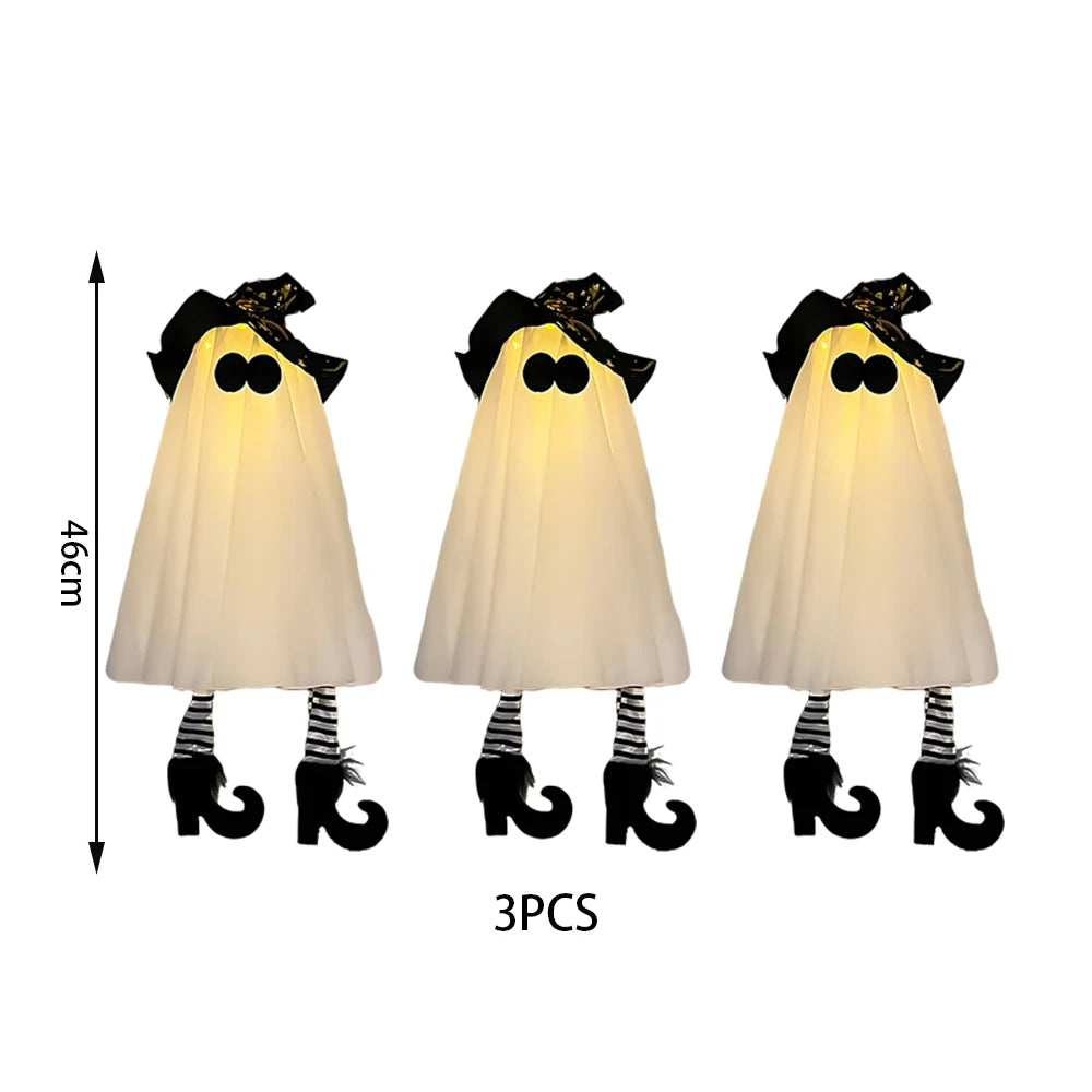 Halloween decoration LED Light Up Witch Ghost for Party Home Indoor Outdoor Yard halloween Decor Scary Hanging Ornaments Gift