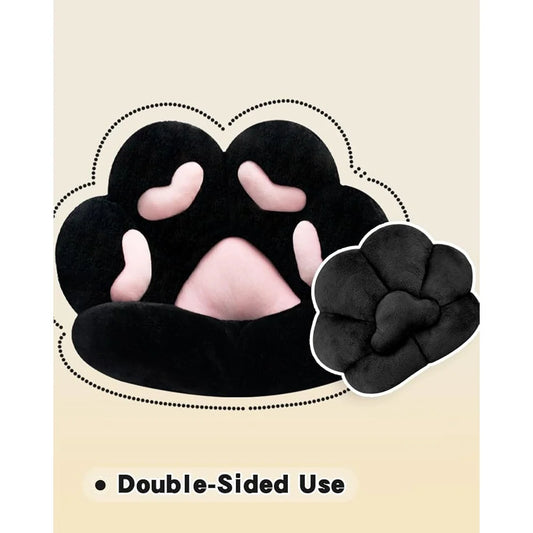 Cat Paw Floor Cushion Plush Comfy Chair Pillow Soft Lazy Gaming Seat Cute Preferred Gift Cat Lovers
