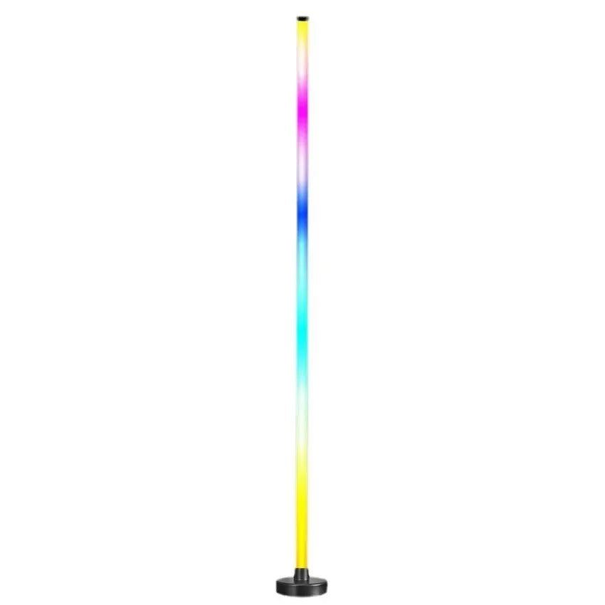 Smart RGB Floor Lamp with Music Sync  Modern Mood Lighting LED Stand Lights for Bedroom Game Room Living Room Decor